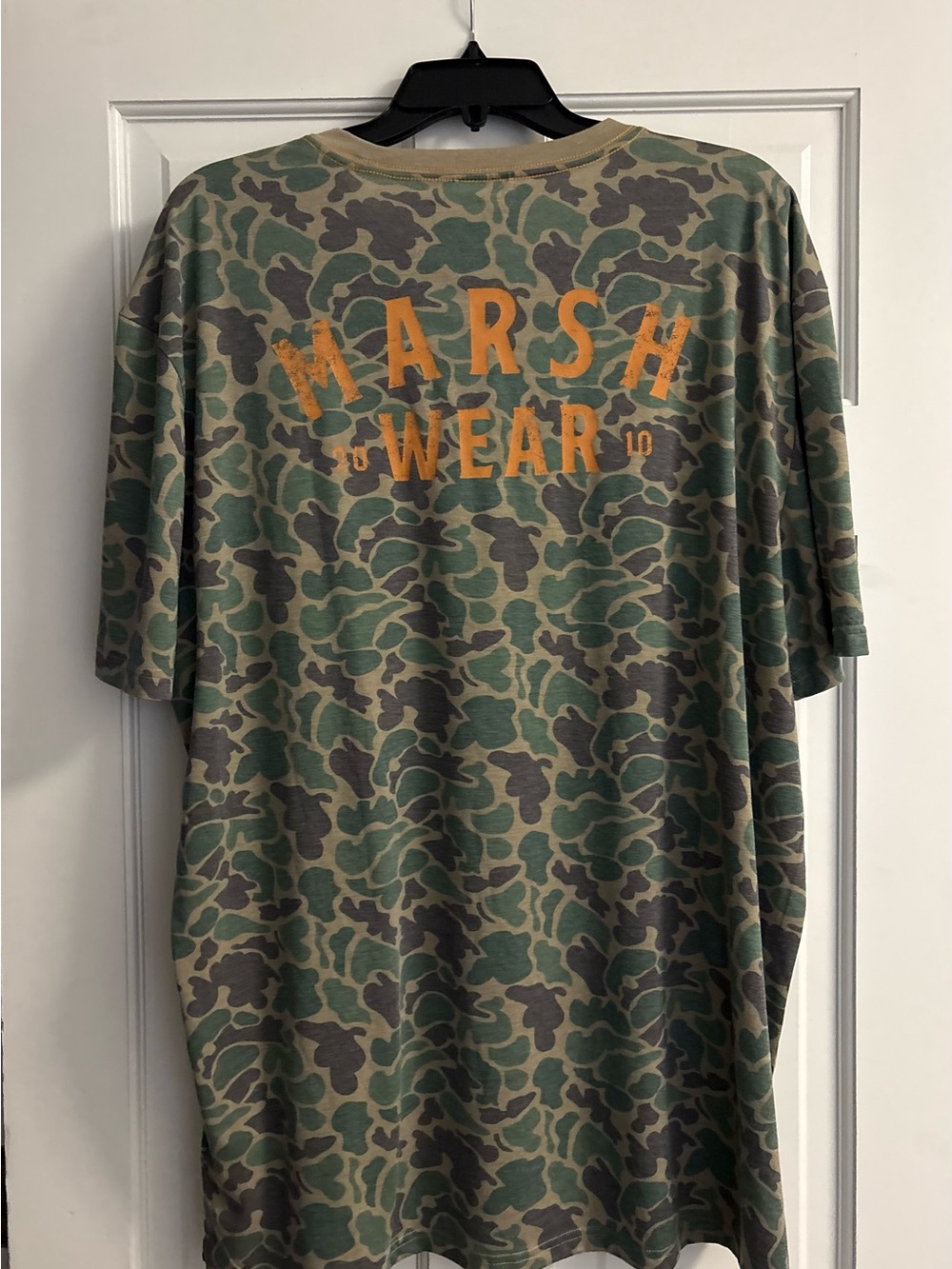 Marsh Wear Men’s Green Camo Short-Sleeve Tee - Picture 2 of 5
